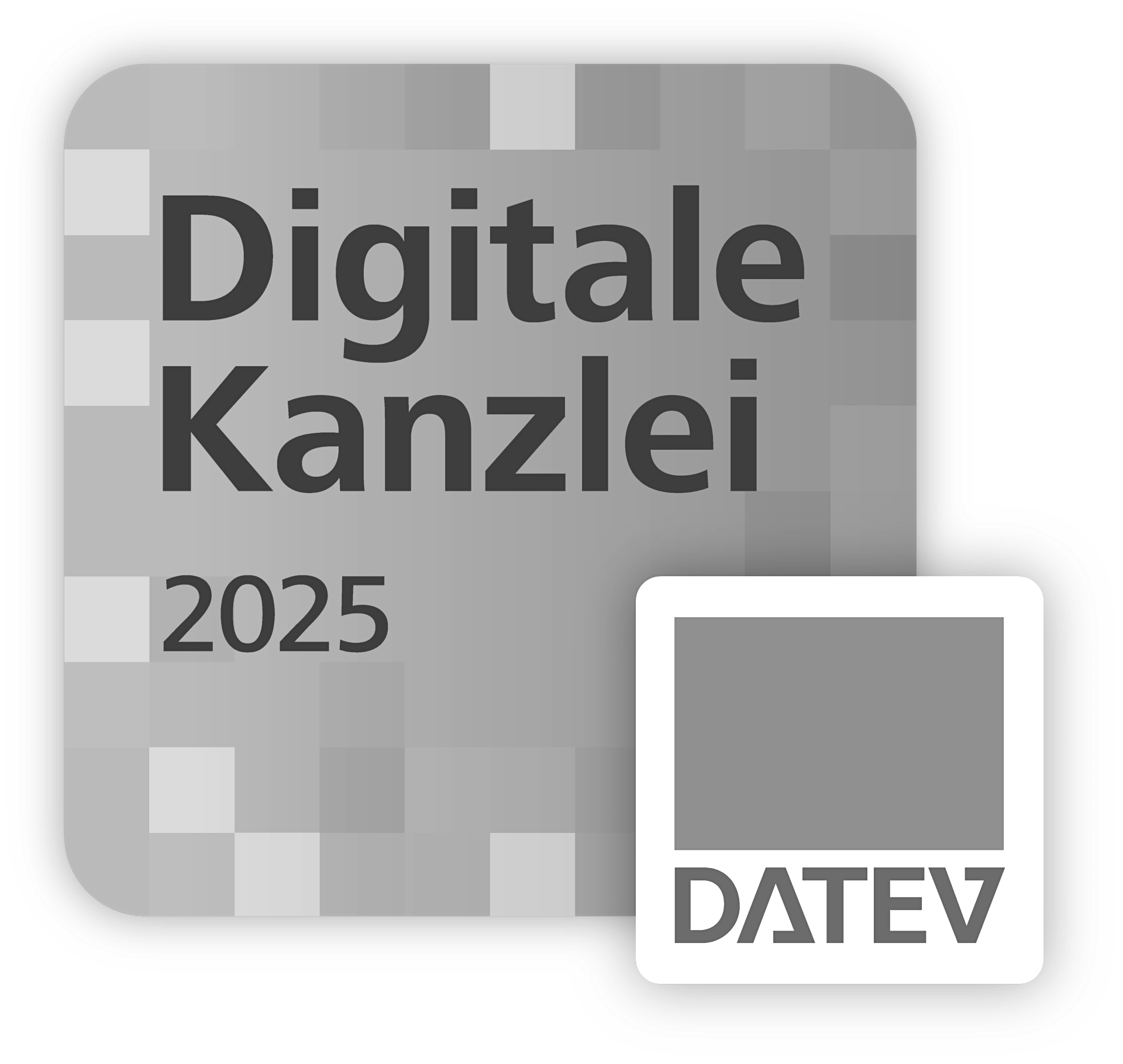 DATEV Label Digitale Kanzlei 2025 SW